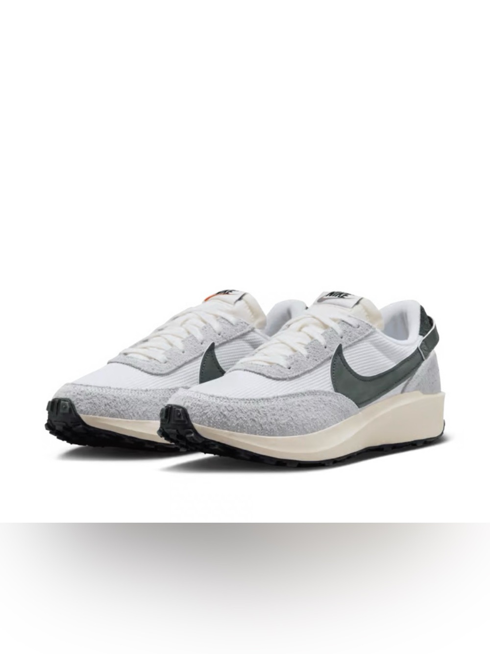 NWOB Nike Waffle Debut Vintage "White Vintage Green” DX2931-101 Retro Size 7.5